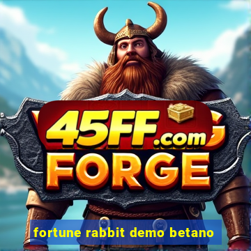 fortune rabbit demo betano